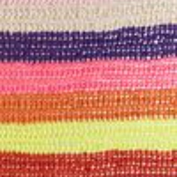 Rainbow Crochet Throw Blanket - Picture 2 of 4